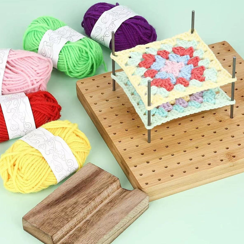 Planche de blocage au crochet avec piquets