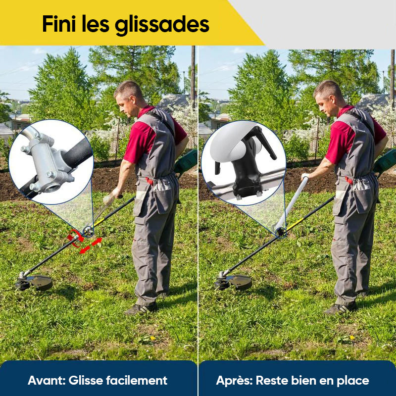 Extension de Poignée Ergonomique pour Coupe-Bordures et Débroussailleuses