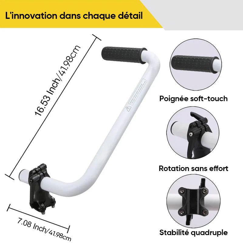 Extension de Poignée Ergonomique pour Coupe-Bordures et Débroussailleuses