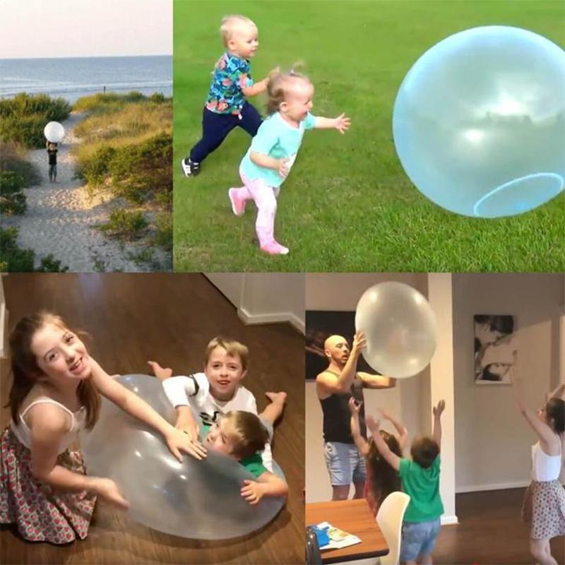 Boule à bulles gonflable résistante aux déchirures