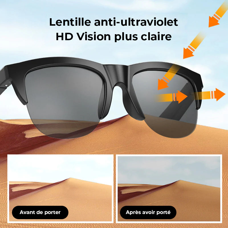 Lunettes de soleil Bluetooth de mise à niveau