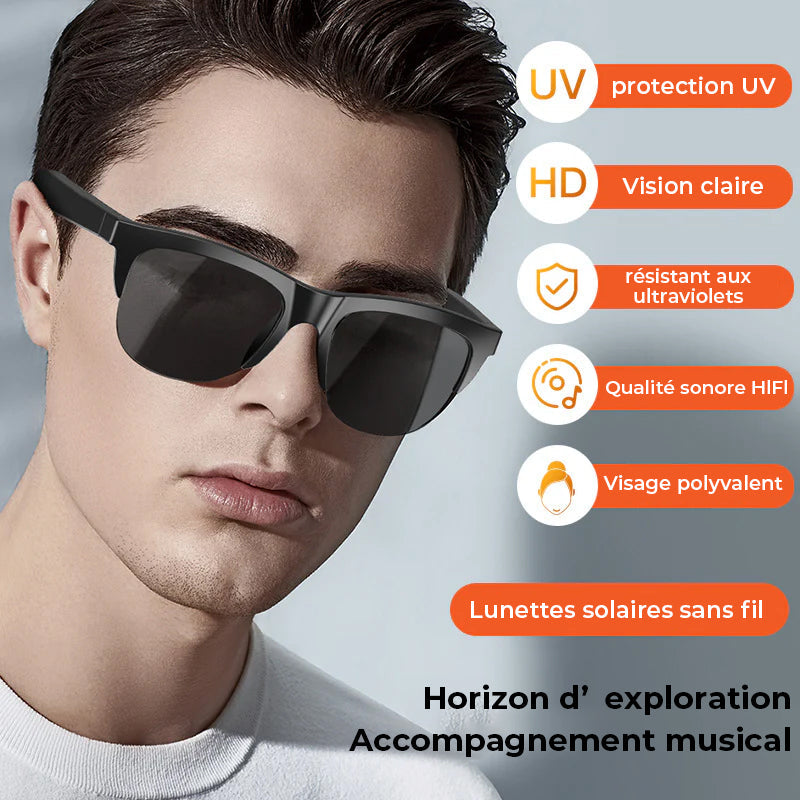 Lunettes de soleil Bluetooth de mise à niveau