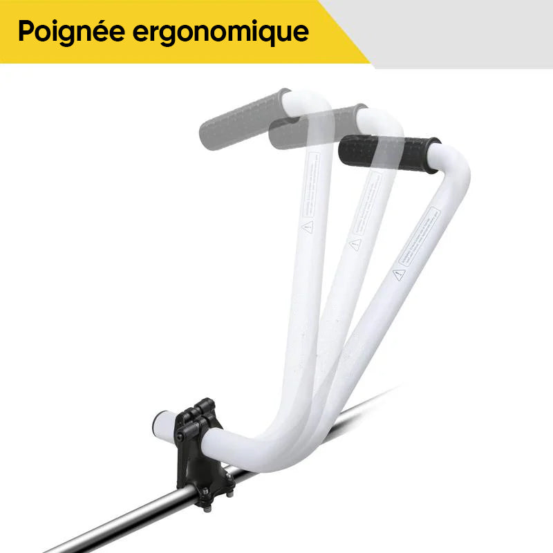 Extension de Poignée Ergonomique pour Coupe-Bordures et Débroussailleuses