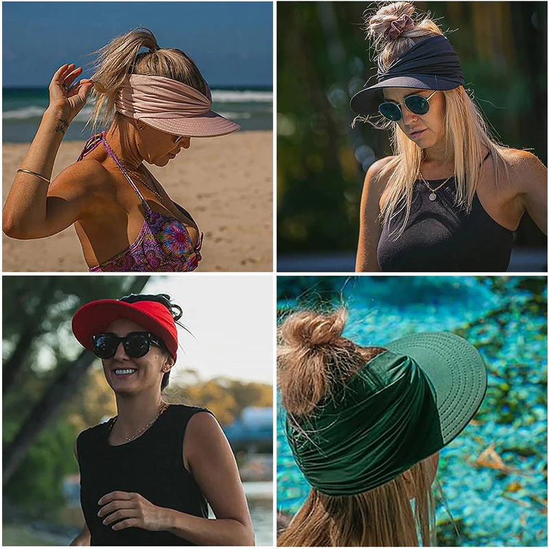 Chapeau de soleil anti-UV d'été pour femme