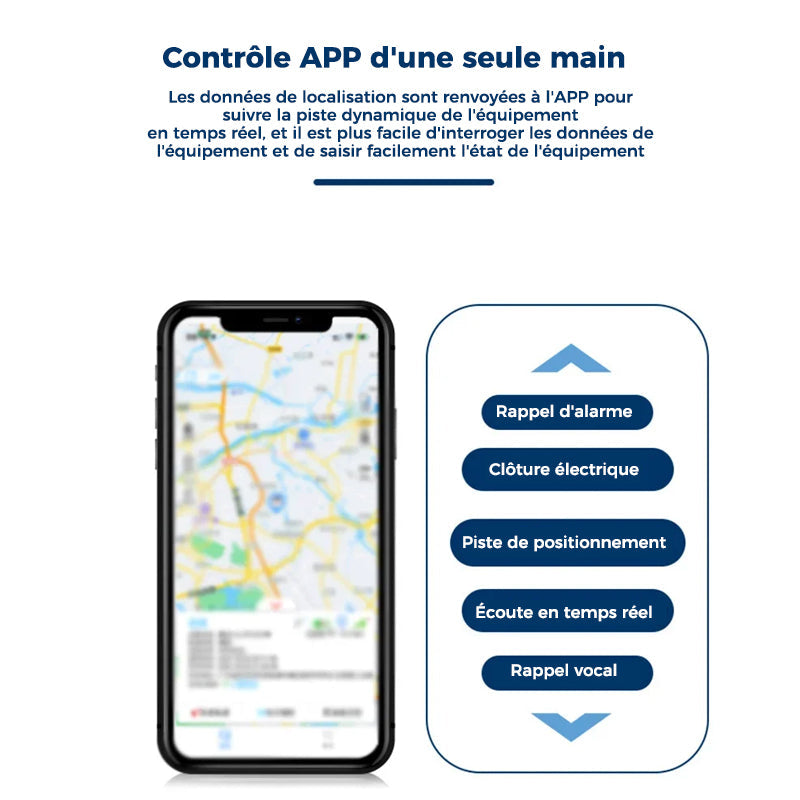 Traqueur GPS anti-perte suivi de véhicule de voiture magnétique fort