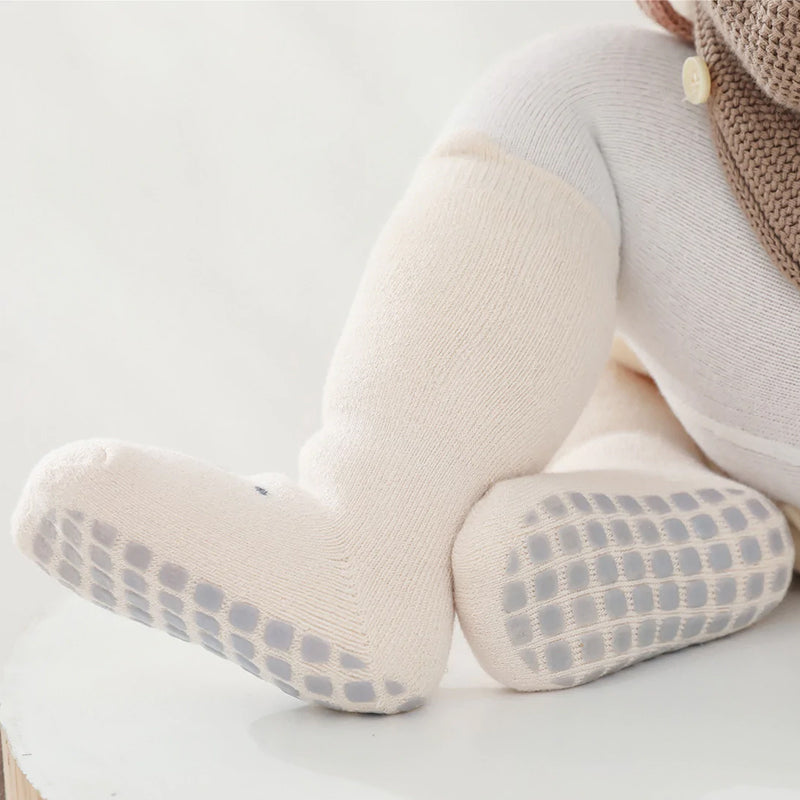 Chaussettes Bébé Automne Hiver Chaussettes de Sol pour Enfants