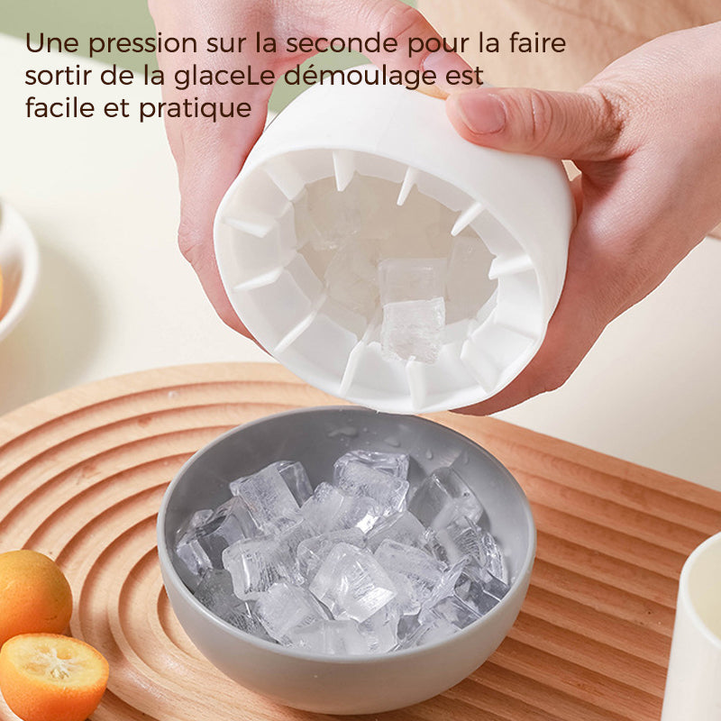 Tasse à glaçons en silicone en forme de champignon