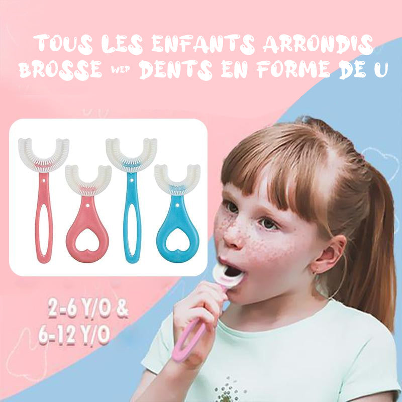 Chicadeau Brosse à dents en forme de U 360° Kids