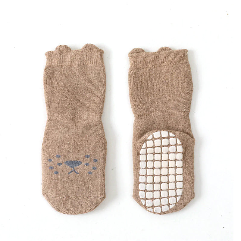 Chaussettes Bébé Automne Hiver Chaussettes de Sol pour Enfants