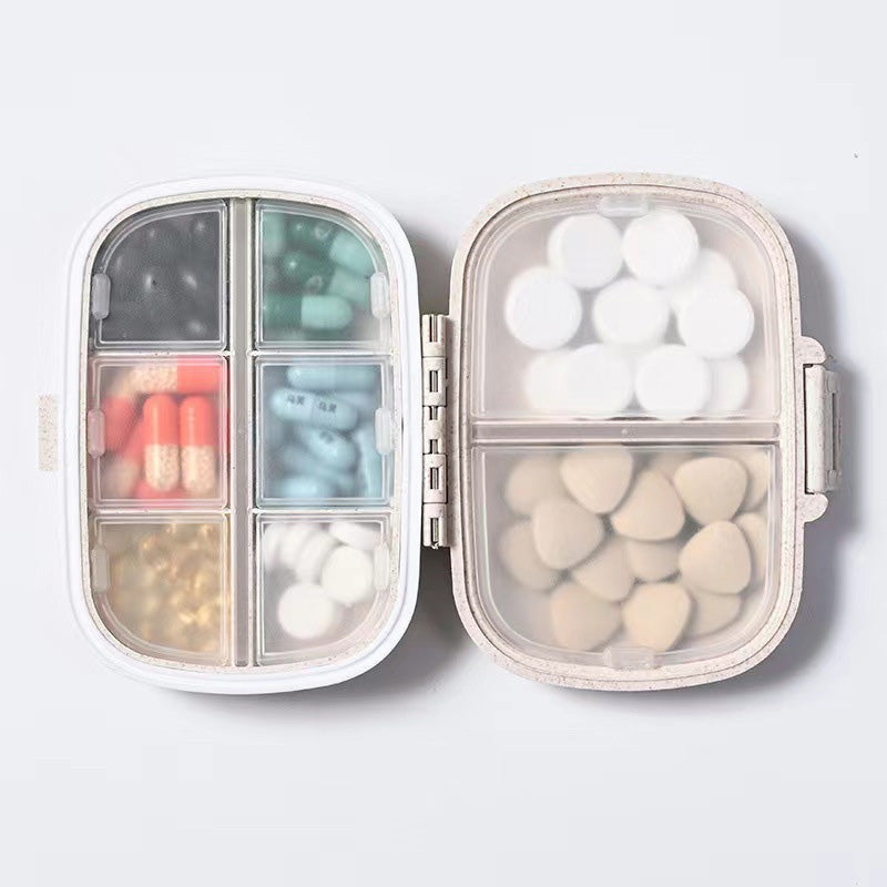 Boîte à pilules à compartiments