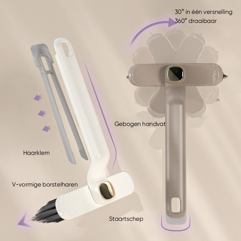 Multifunctionele roterende voegenreinigingsborstel