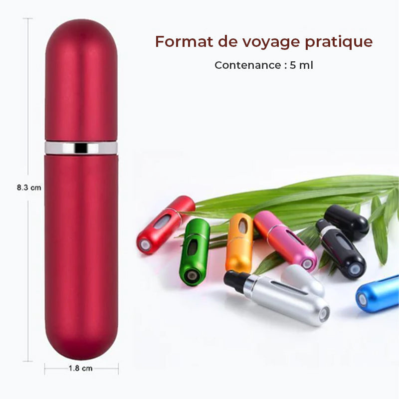 Atomiseur de Parfum de Voyage Rechargeable