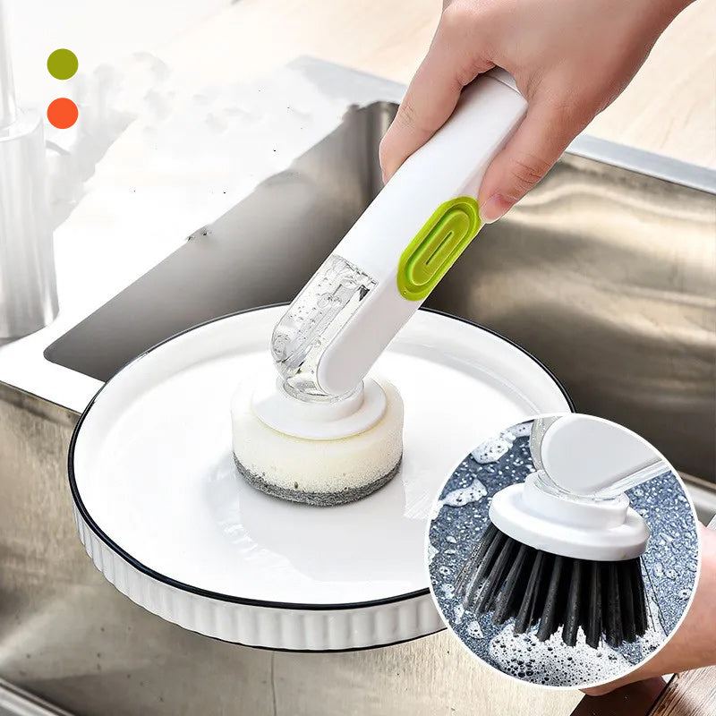 Brosse de Nettoyage Polyvalent Remplie de Liquide