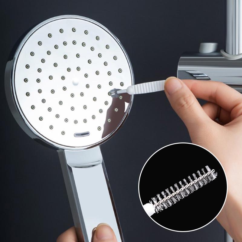 Brosse de nettoyage pour trou de douche (10pièces)