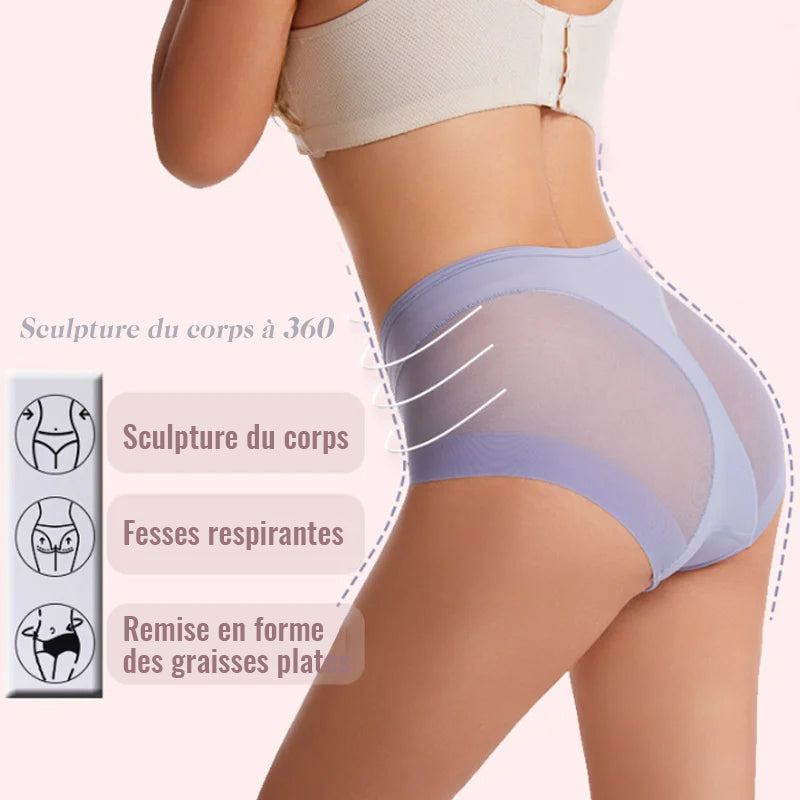 Culotte Moulante Taille Haute sans Coutures