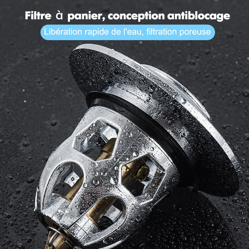 Bouchon universel de fuite de tête d'eau de lavabo