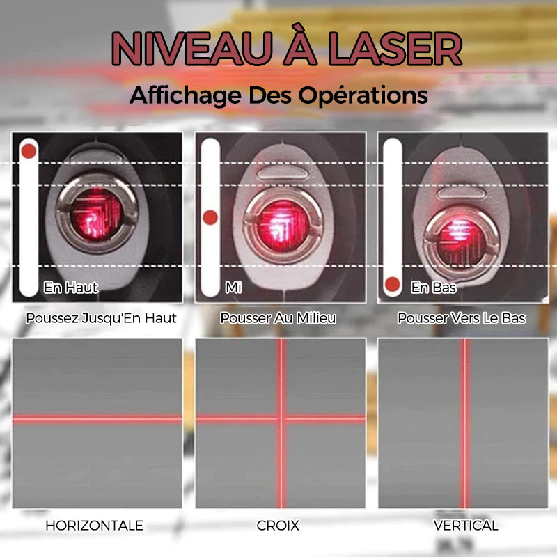 Niveau laser polyvalent