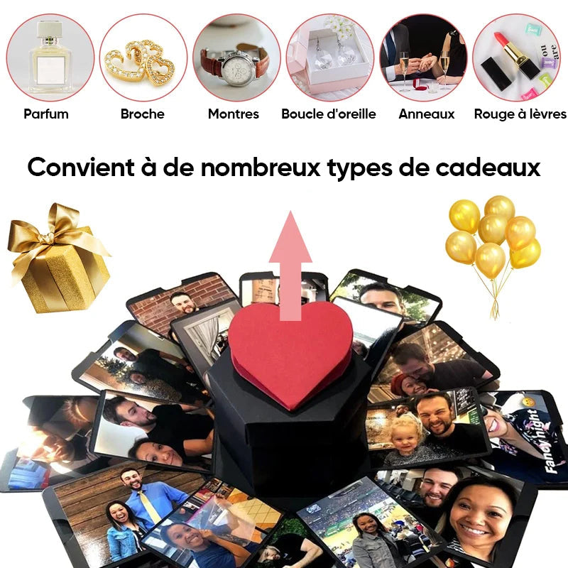 Coffret cadeau surprise bricolage