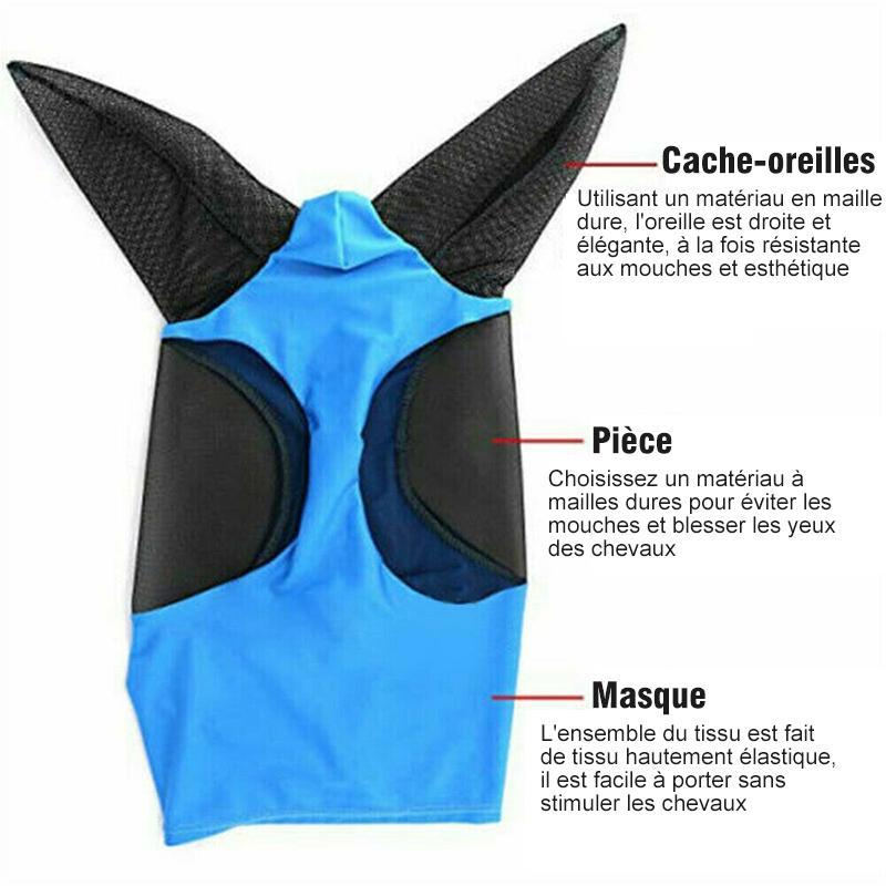 Masque Equine Anti-Fly Mesh