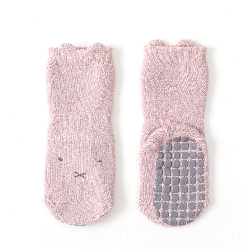 Chaussettes Bébé Automne Hiver Chaussettes de Sol pour Enfants