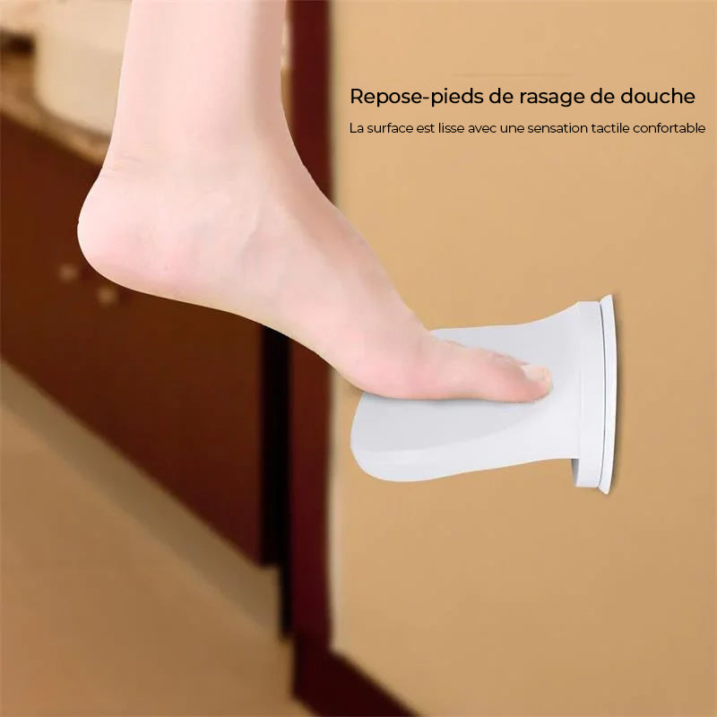 Support de repose-pieds de douche