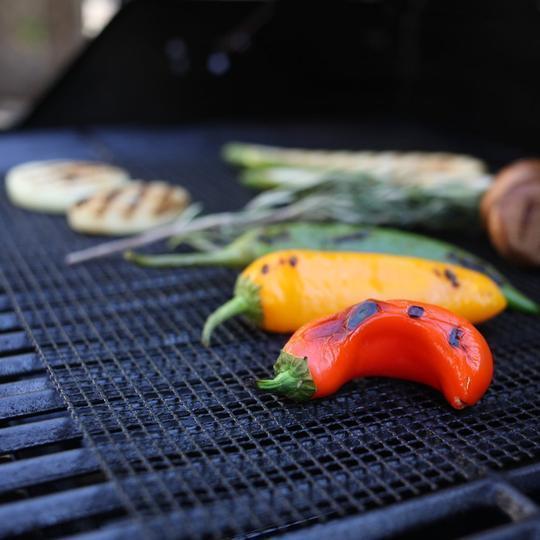 Grille antiadhésive pour barbecue