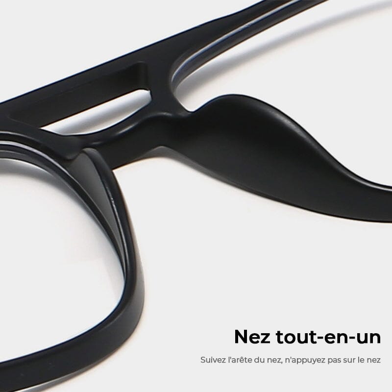 Lunettes de soleil polarisées magnétiques 3 en 1