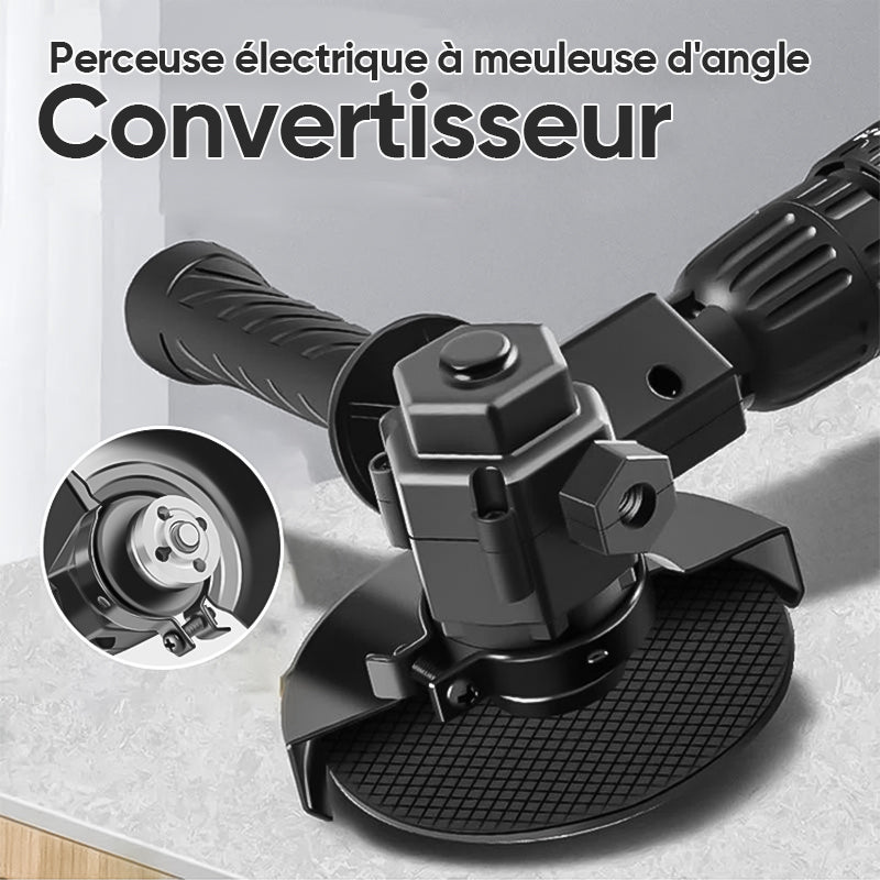 Tête de convertisseur de meuleuse d'angle