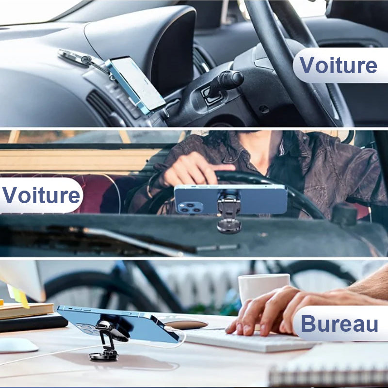 Support de téléphone magnétique pour voiture