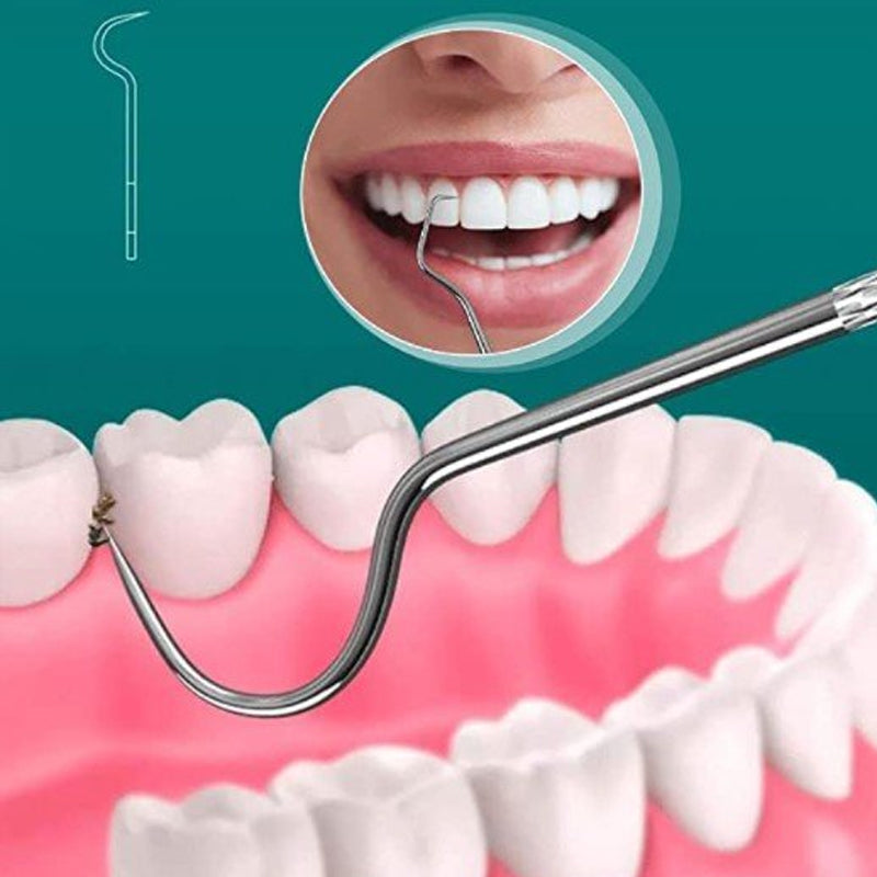 Ensemble de cure-dents en acier inoxydable