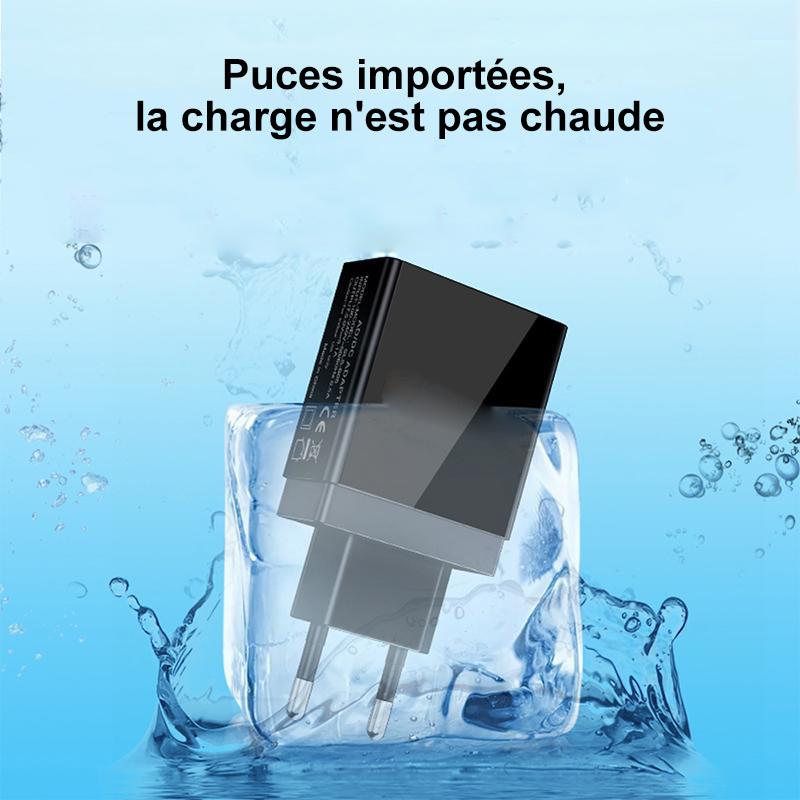 Chargeur de Téléphone à Trois Ports USB