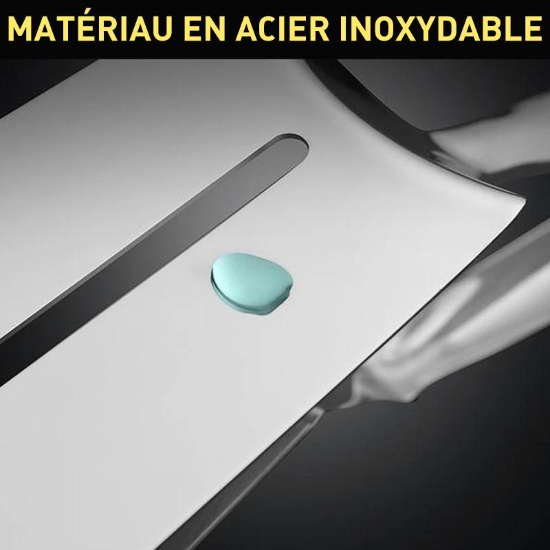 Clip de Pelle Double Face en Acier Inoxydable