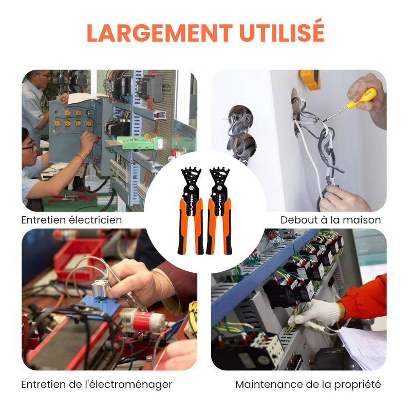 Pince à dénuder multifonctionnelle