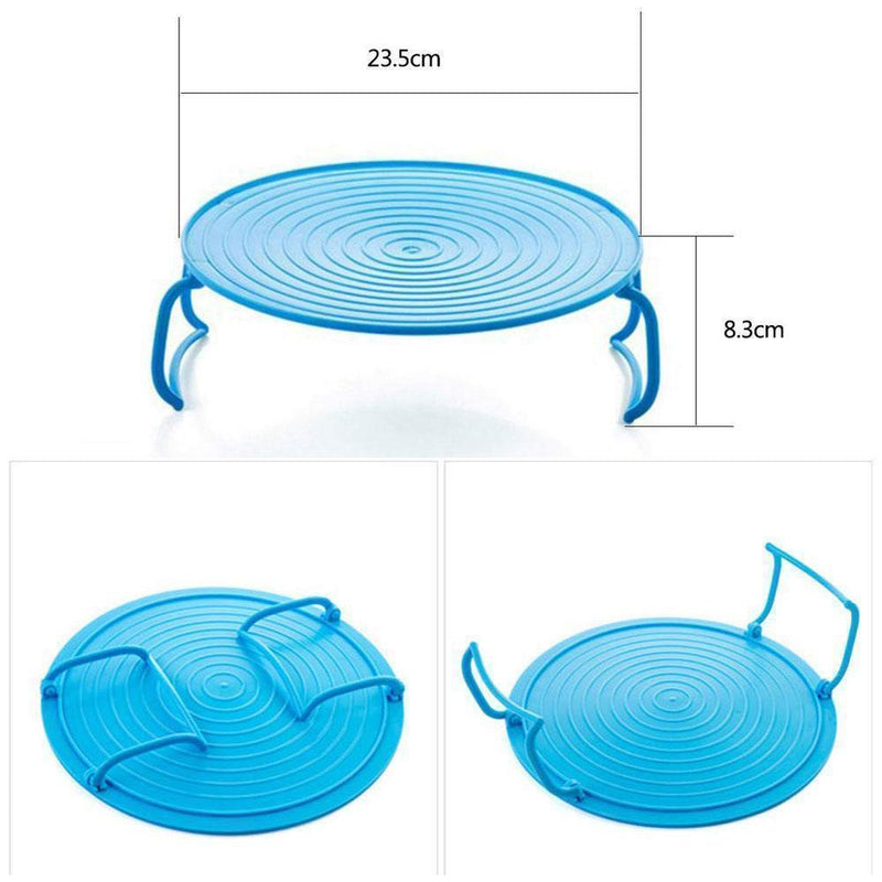 Plateau pliant pour micro-ondes (2 pièces)