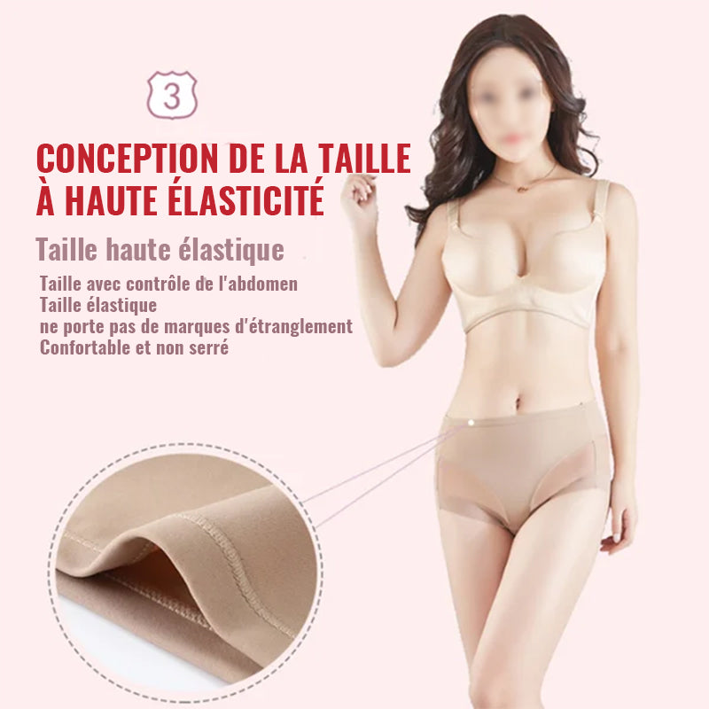 Culotte Moulante Taille Haute sans Coutures