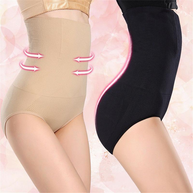 Body Shaping Culotte à Taille Haute avec Silicone Antidérapante