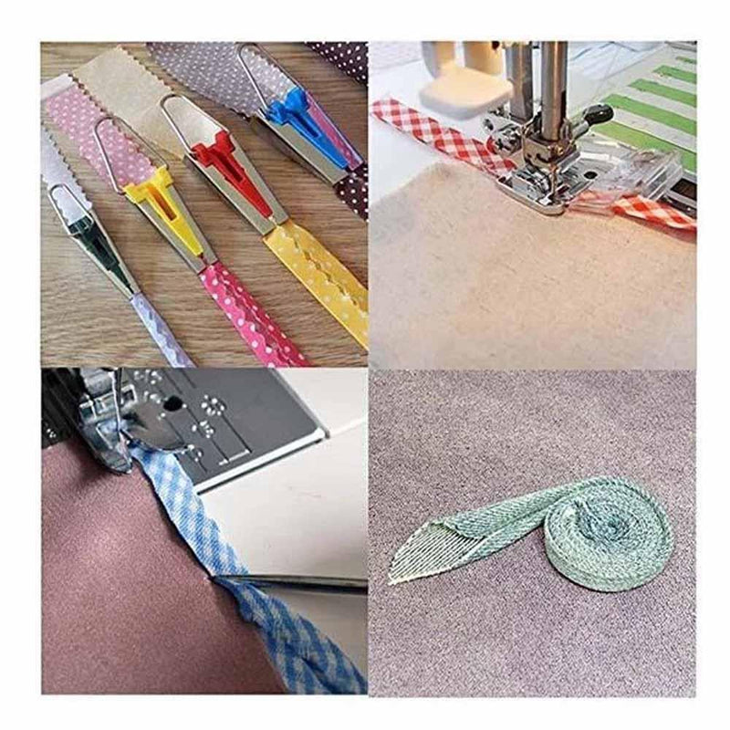 5 Pièces Tissu Biais Fabricant Ruban pour Décoratif Bricolage