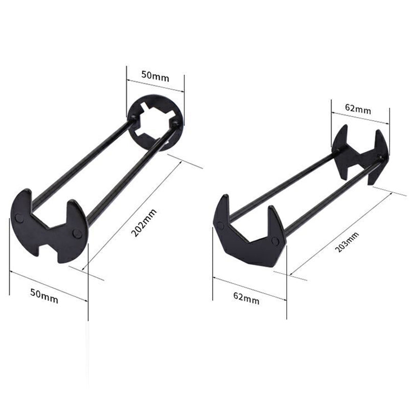 Clé hexagonale à quatre mors