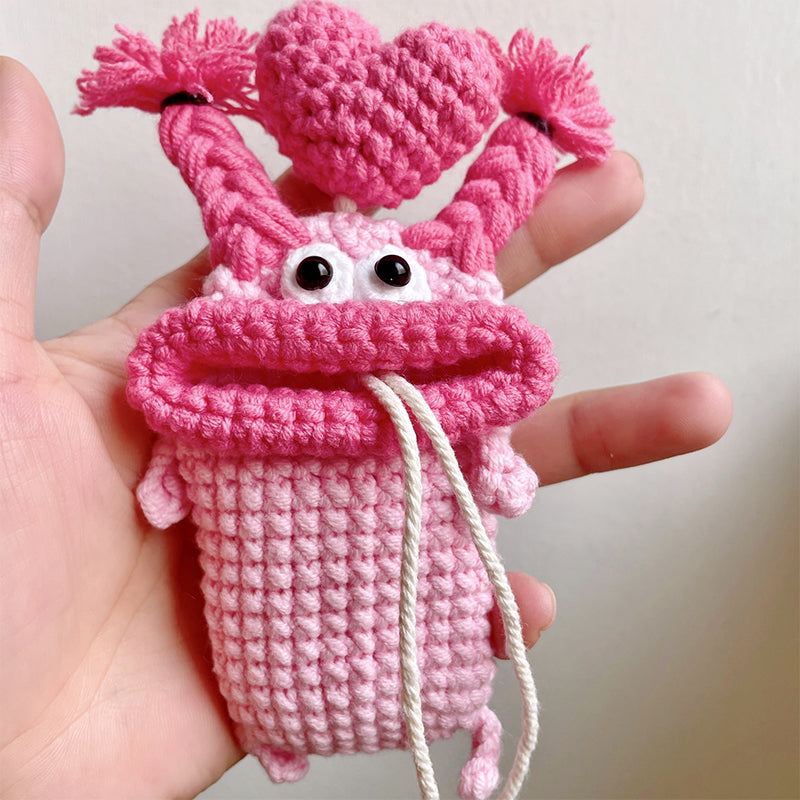 Porte-clés en Crochet Fait à la Main